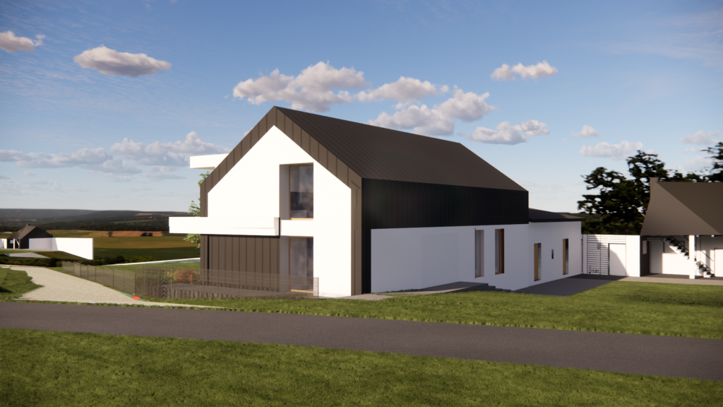 przebudowa domu, projekt, architektura nowoczesna